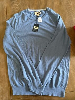 Joseph Abboud Light Blue Men's Crewneck Sweater